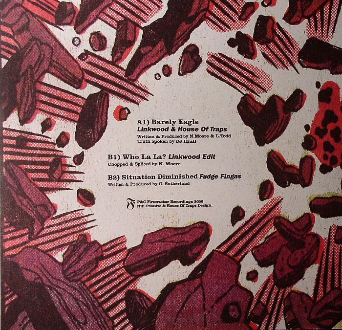 LINKWOOD & HOUSE OF TRAPS/LINKWOOD EDIT/FUDGE FINGAS - Firecracker EP 4 (repress)