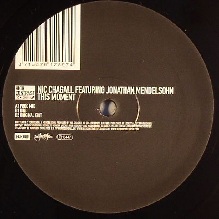 CHAGALL, Nic feat JONATHAN MENDELSOHN - This Moment