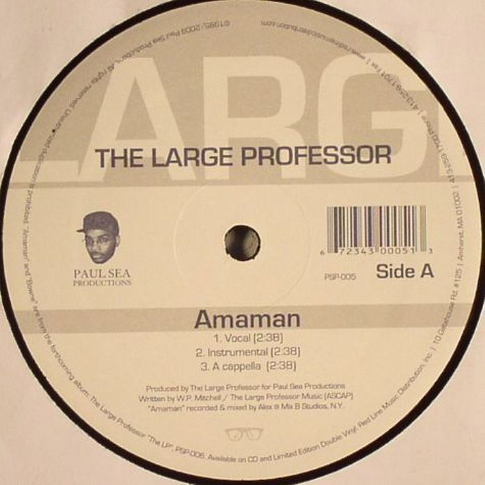 LARGE PROFESSOR. The - Amaman
