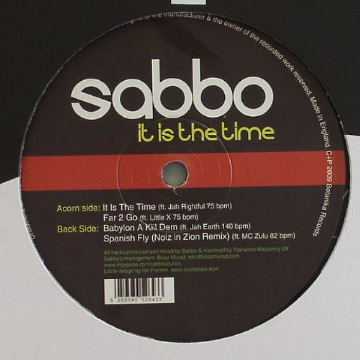 SABBO - It Is The Time