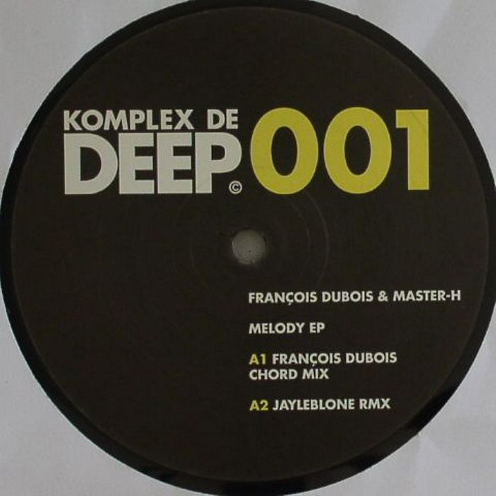 DUBOIS, Francois/MASTER H - Melody EP