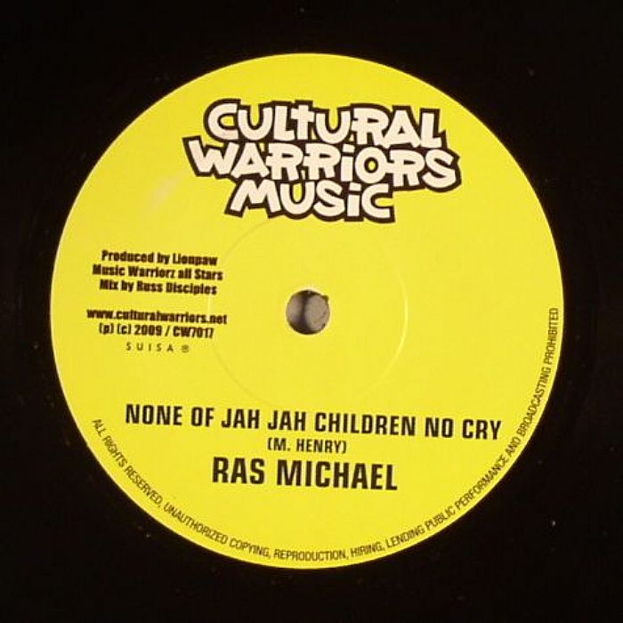 RAS MICHAEL/RUSS DISCIPLES/MUSIC WARRIORZ ALL STARS - None A Jah Jah Children No Cry (Riddim)