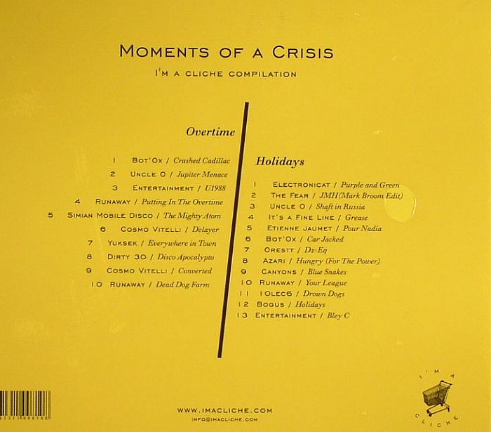 VARIOUS - Moments Of A Crisis: I'm A Cliche Compilation