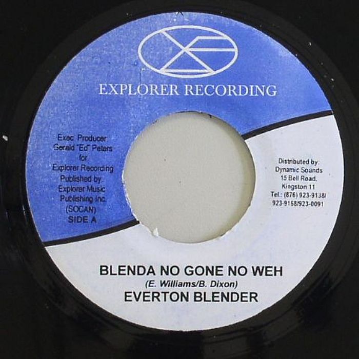 BLENDER, Everton/RHYTHM - Blenda No Gone No Weh