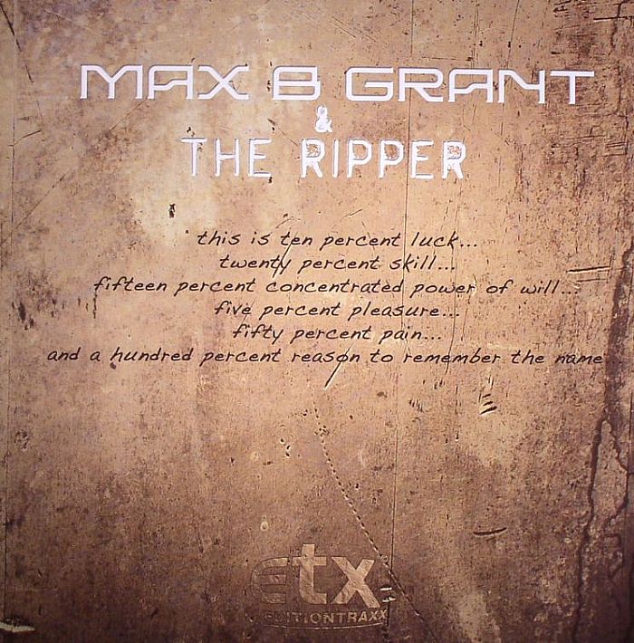 GRANT, Max B/THE RIPPER - Remember