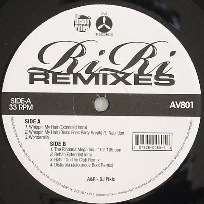 AV8 - Ri Ri (remixes)