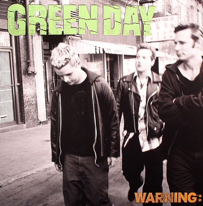 Green Day ‎– Warning / UK盤・グリーン ヴァイナル Green Day Warning - Green vinyl UK 7