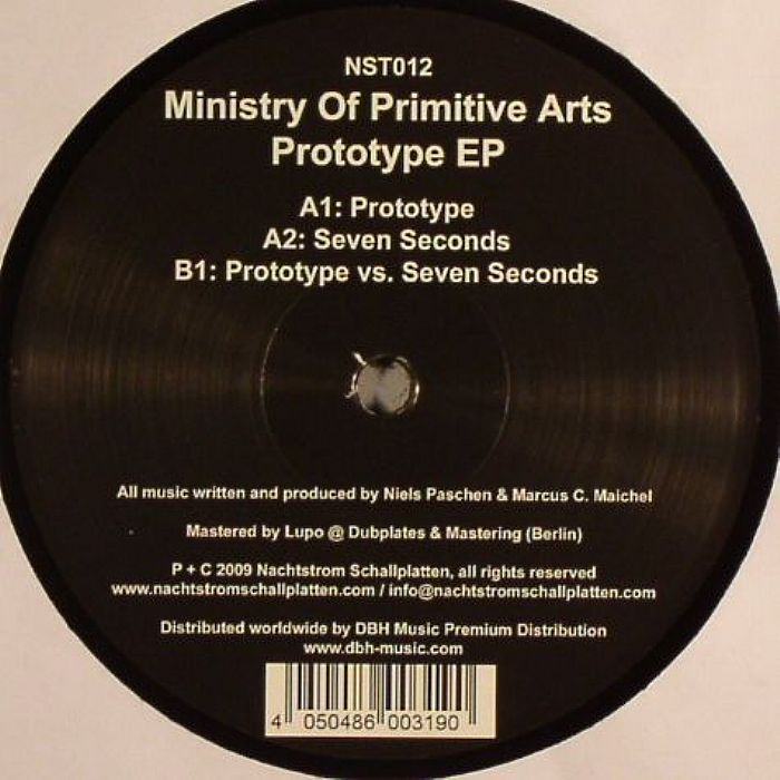 MINISTRY OF  PRIMITIVE ARTS - Protoype EP