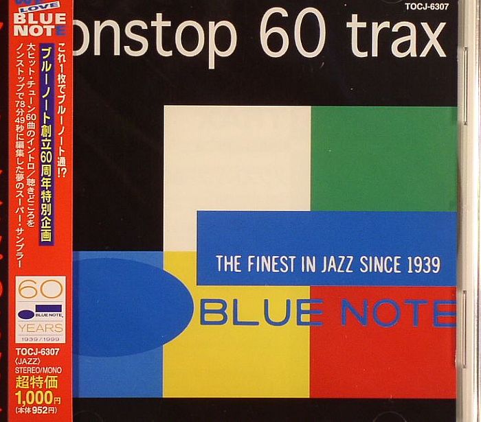 VARIOUS - Blue Note Non Stop 60 Trax:The Finest Jazz Since 1939