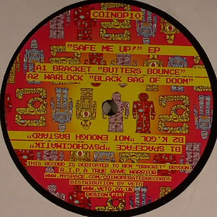 BRACKET/WARLOCK/SPACEFACE/K GOL - Safe Me Up! EP