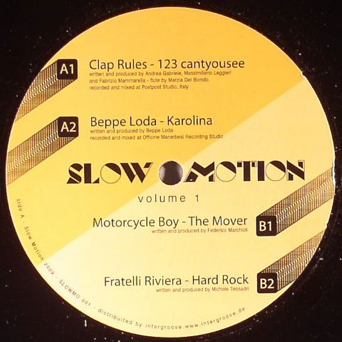 CLAP RULES/BEPPE LODA/MOTORCYCLE BOY/FRATELLI RIVIERA - Slow Motion Volume 1