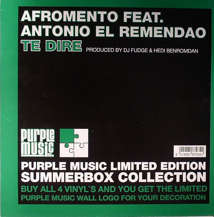 AFROMENTO feat ANTONIO EL REMENDAO - Te Dire