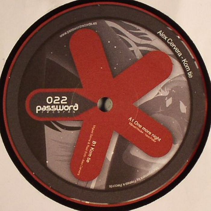 CERVERA, Alex - One More Night