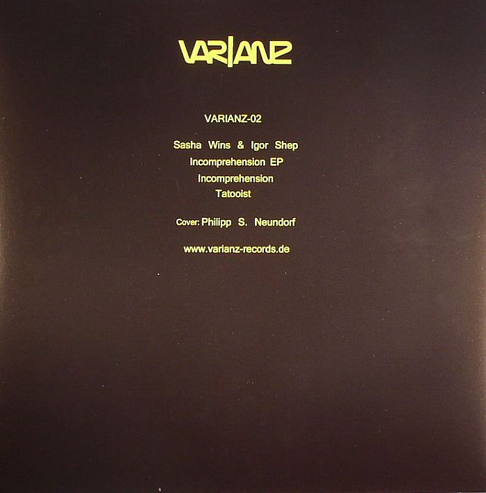 WINS, Sasha/IGOR SHEP - Incomprehension EP