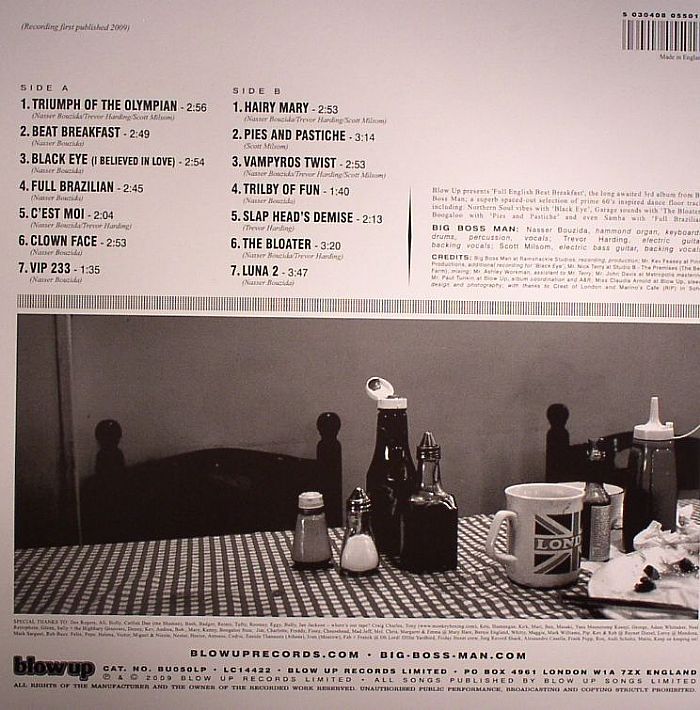 BIG BOSS MAN - Full English Beat Breakfast