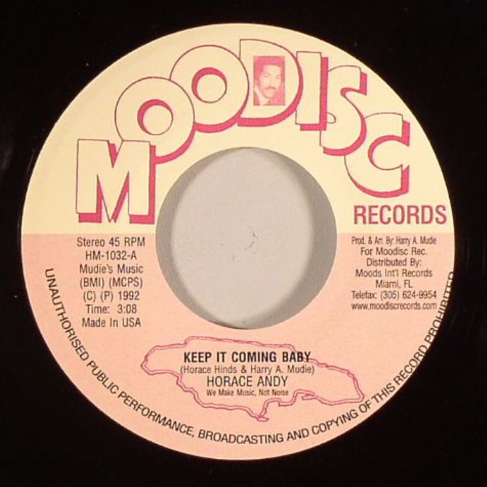 ANDY, Horace/MUDIES ALL STARS - Keep It Coming Baby (Let Me Tell You Boy Riddim)