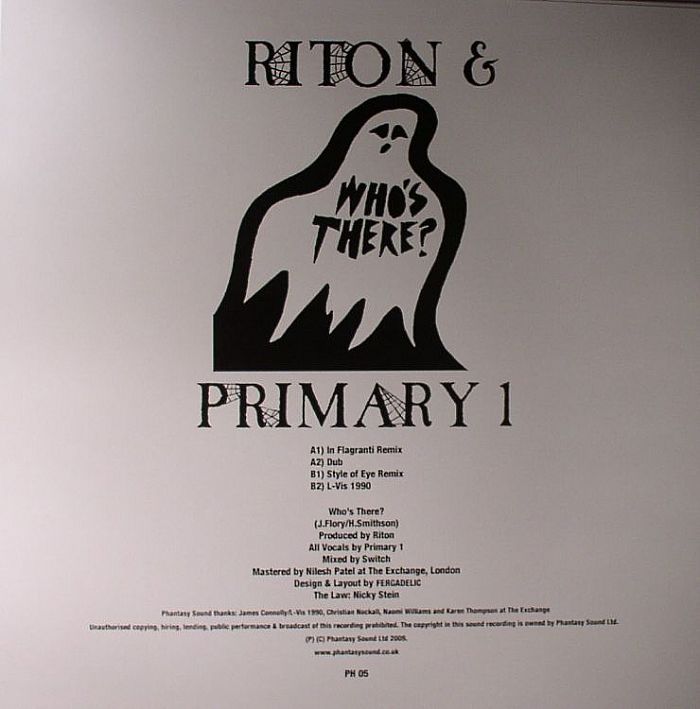 RITON/PRIMARY 1 - Who's There?