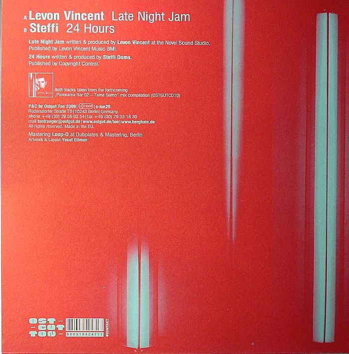 VINCENT, Levon/STEFFI - Panorama Bar 02 Part II