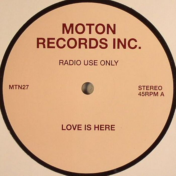 MOTON RECORDS INC - Love Is Here