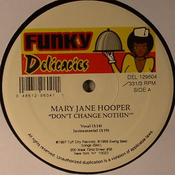 HOOPER, Mary Jane - Don't Change Nothin'