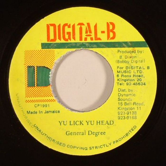 GENERAL DEGREE - Yu Lick Yu Head