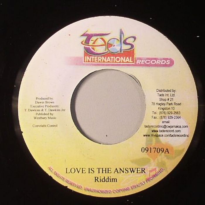HALF PINT - Mind Over Matter (Love Is The Answer Riddim)