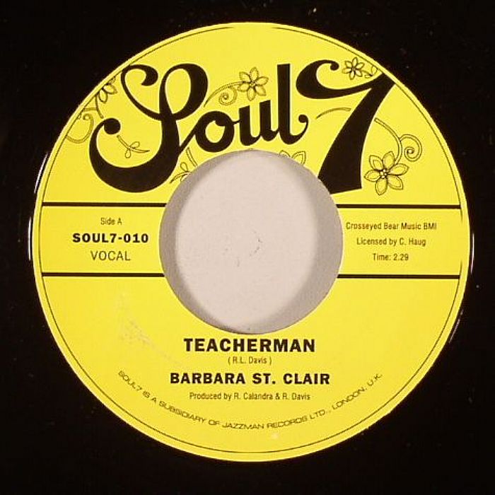 ST CLAIR, Barbara - Teacherman