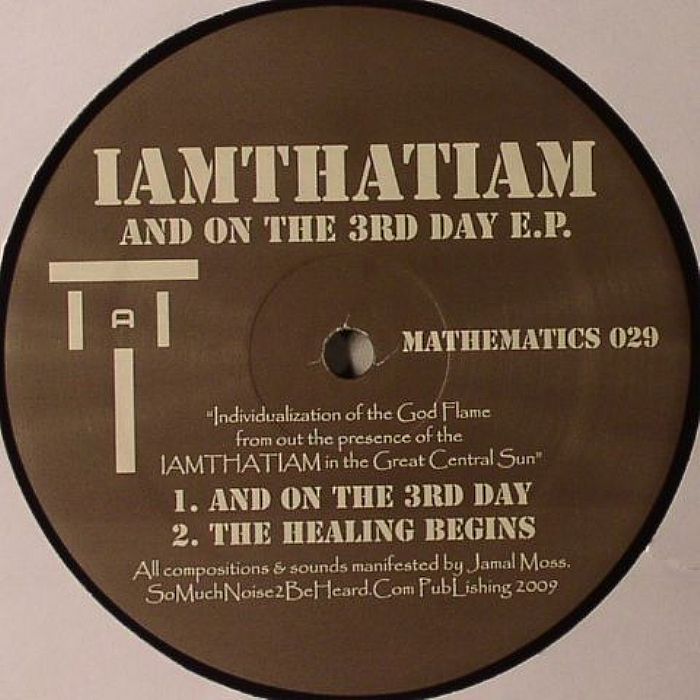 IAMTHATIAM - And On The 3rd Day EP