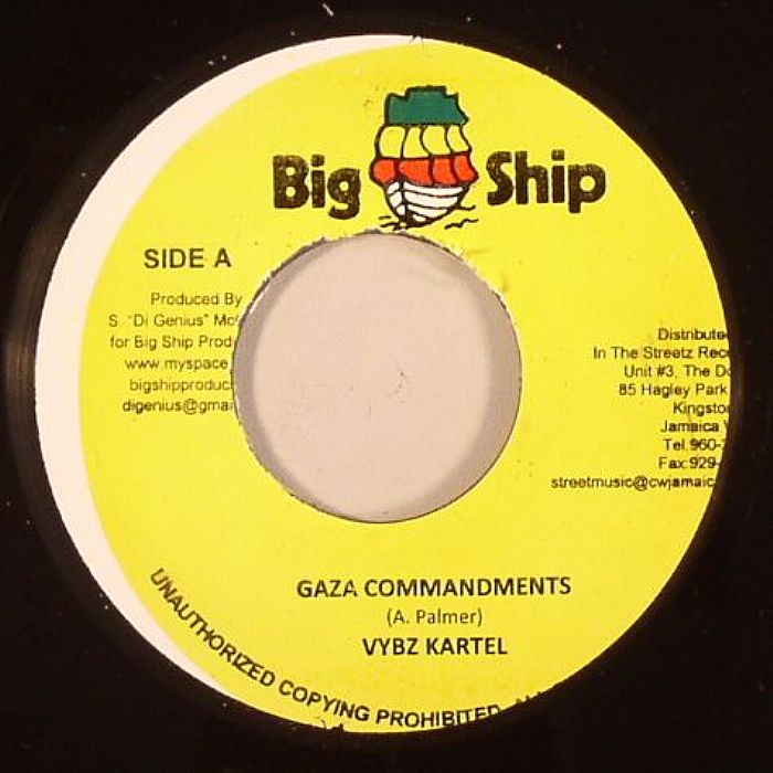 VYBZ KARTEL - Gaza Commandments (Riddim)