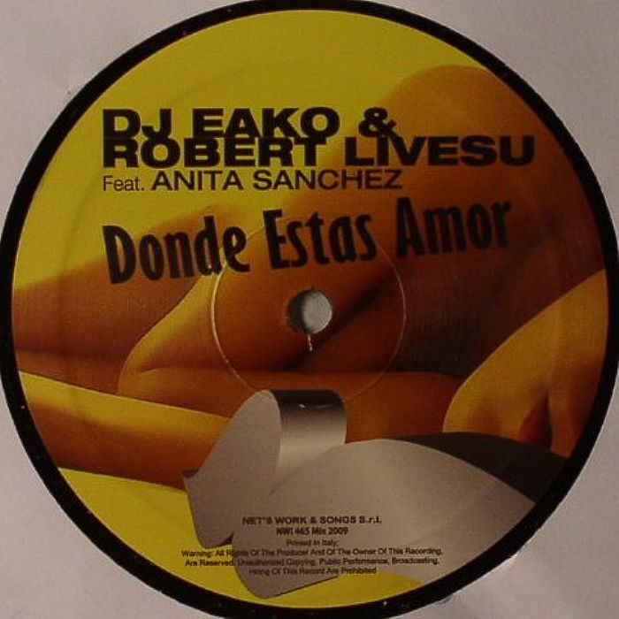DJ EAKO/ROBERT LIVESU feat ANITA SANCHEZ - Donde Estas Amor