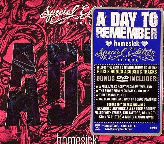 A DAY TO REMEMBER Homesick CD at Juno Records.