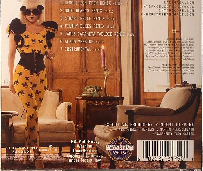 LADY GAGA - Paparazzi: The Remixes
