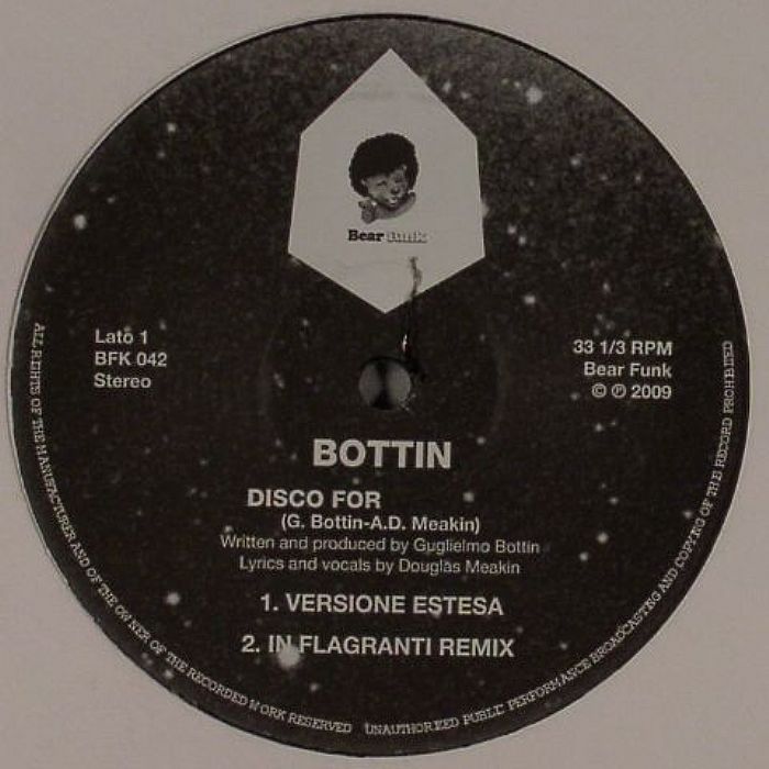 BOTTIN - Disco For The Devil