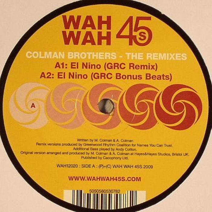 COLMAN BROTHERS - The Remixes