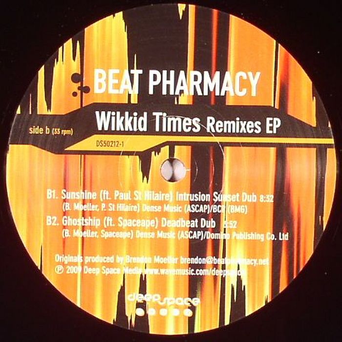 BEAT PHARMACY - Wikkid Times (remixes EP)