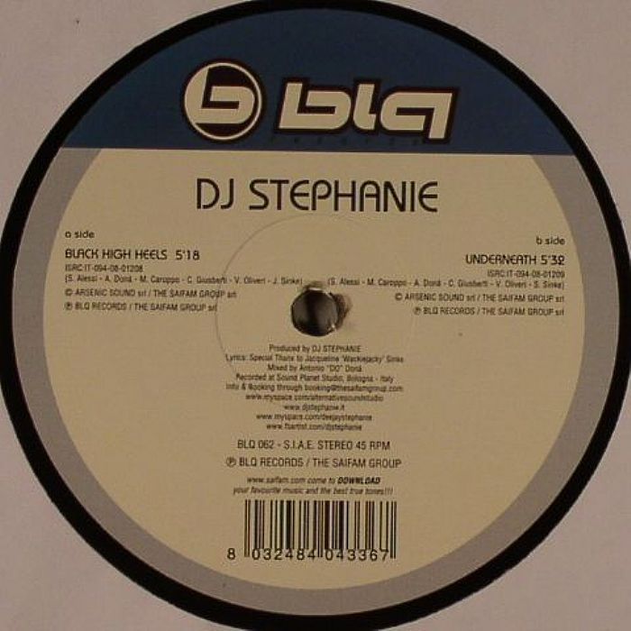 DJ STEPHANIE - Black High Heels