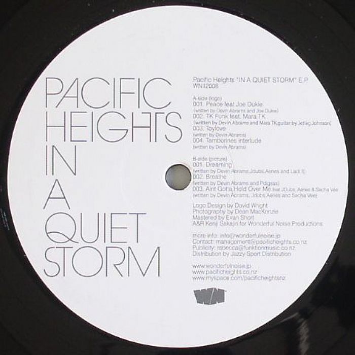 PACIFIC HEIGHTS - In A Quiet Storm EP