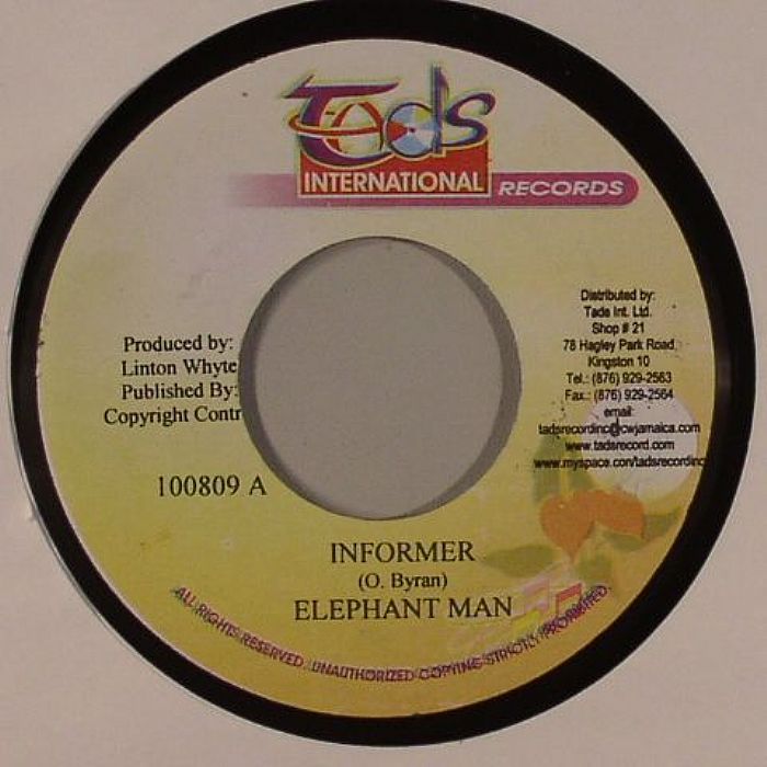 ELEPHANT MAN/FLIPPA MAFIA - Informer (Unstoppable Riddim)
