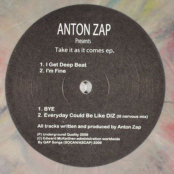 ZAP, Anton - Take It As It Comes EP