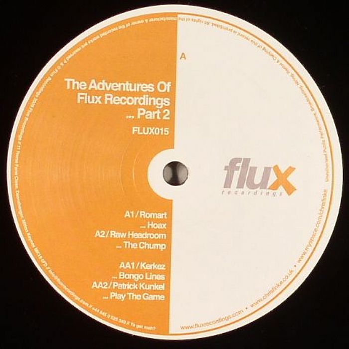 ROMART/RAW HEADROOM/KERKEZ/PATRICK KUNKEL - The Adventures Of Flux Recordings Part 2