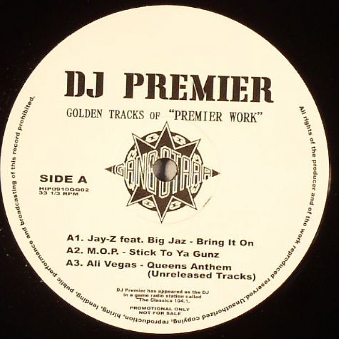 DJ PREMIER - Golden Tracks Of Premier Work