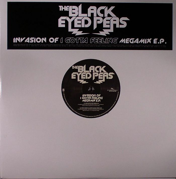BLACK EYED PEAS, The - Invasion Of I Gotta Feeling Megamix EP