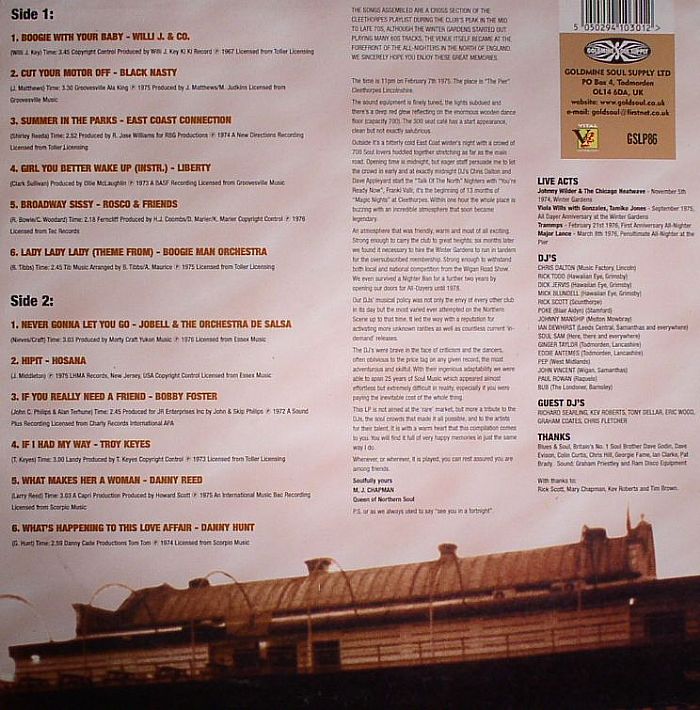 VARIOUS - The Cleethorpes Story