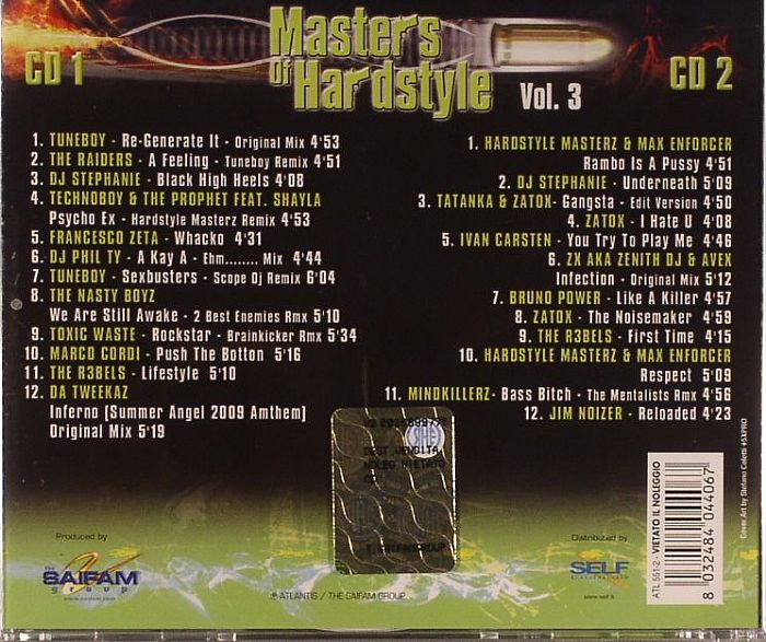 VARIOUS - Masters Of Hardstyle Vol 3