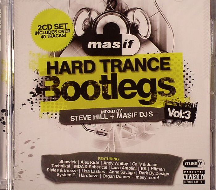 HILL, Steve/MASIF DJ's/VARIOUS - Masif Hard Trance Bootlegs Vol 3