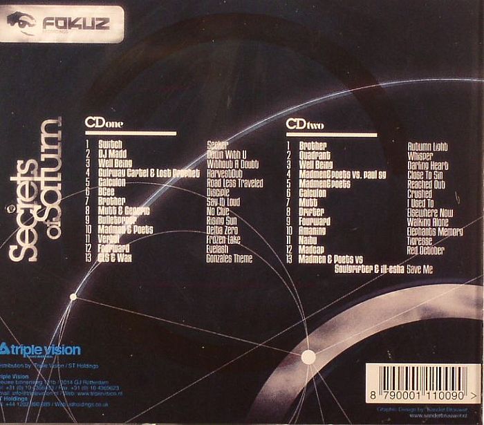 VARIOUS - Secrets Of Saturn