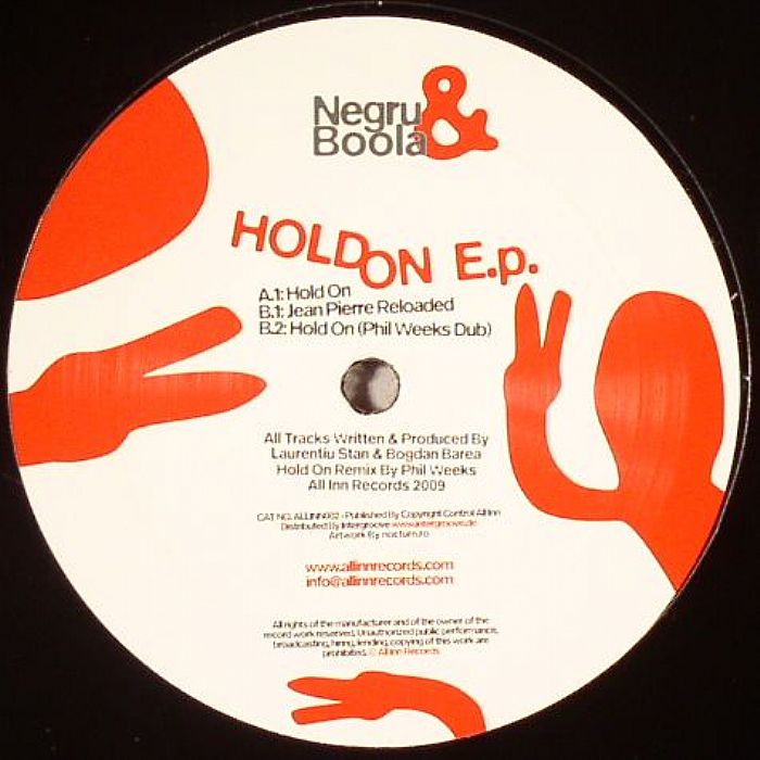 NEGRU/BOOLA - Hold On EP