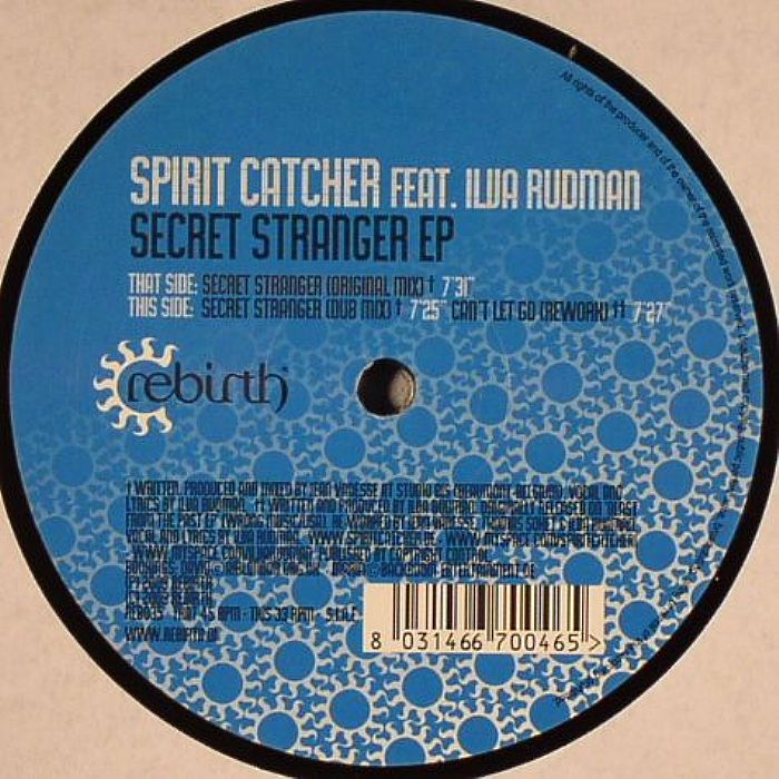 SPIRIT CATCHER feat ILIJA RUDMAN - Secret Stranger EP