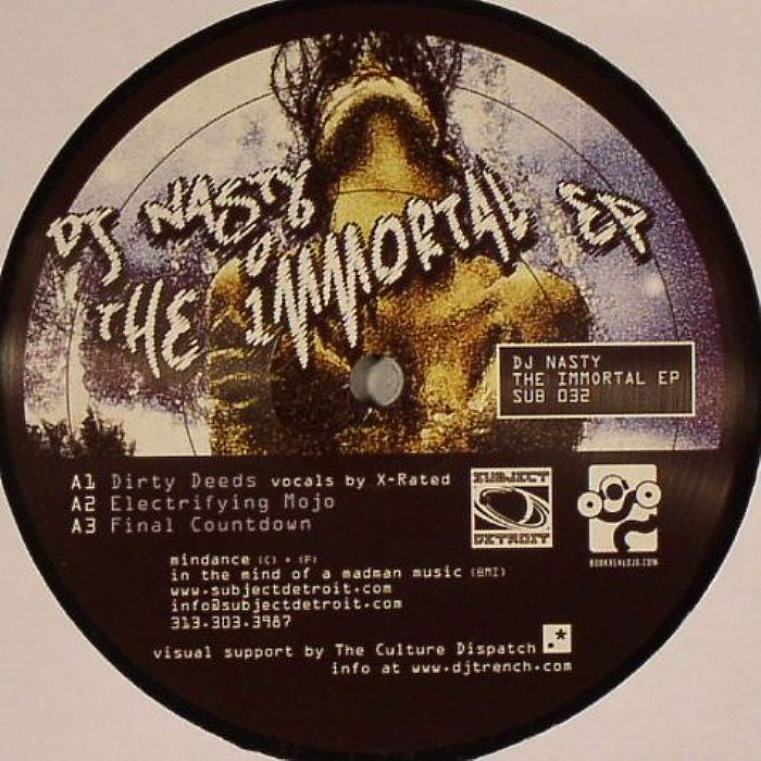 DJ NASTY - The Immortal EP
