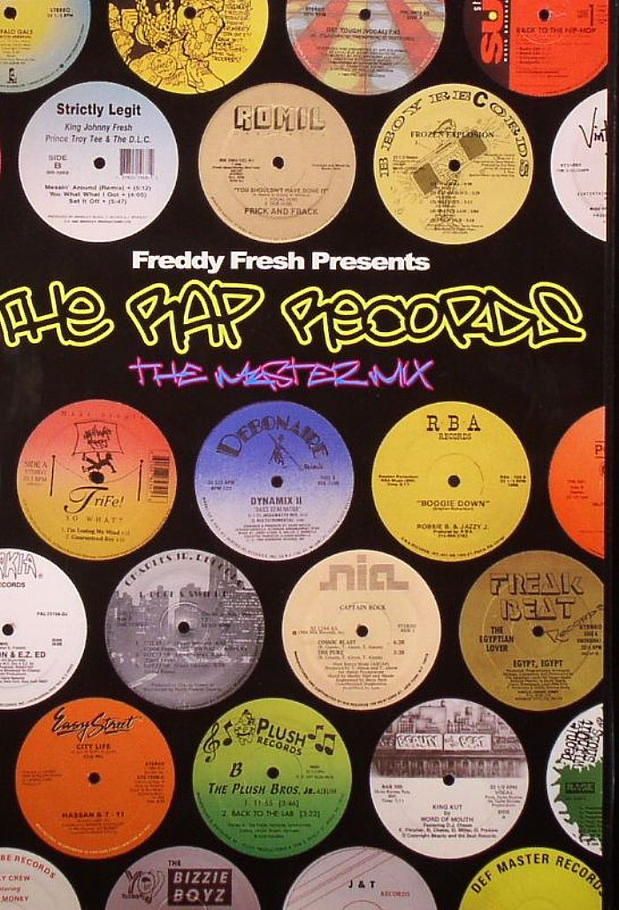 FRESH, Freddy/VARIOUS - The Rap Records : The Master Mix